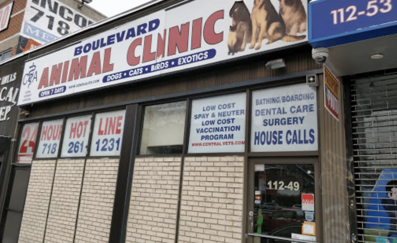 Blvd hot sale vet clinic